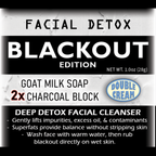 BLACKOUT - Facial Detox Block