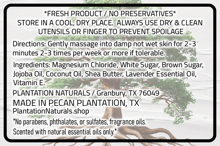 Magnesium Hand & Body Scrub