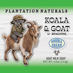 KOALA & GOAT w/ Eucalyptus Goat Milk Soap Bar