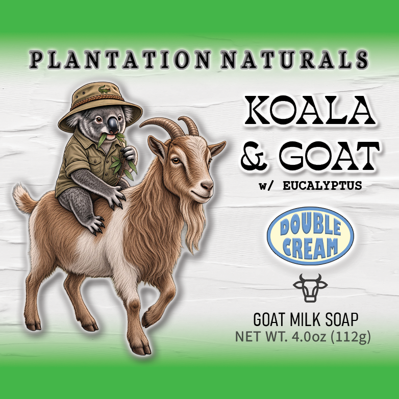 KOALA & GOAT w/ Eucalyptus Goat Milk Soap Bar