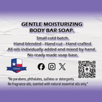 LAVENDER w/ Lemon Goat Milk Soap Bar