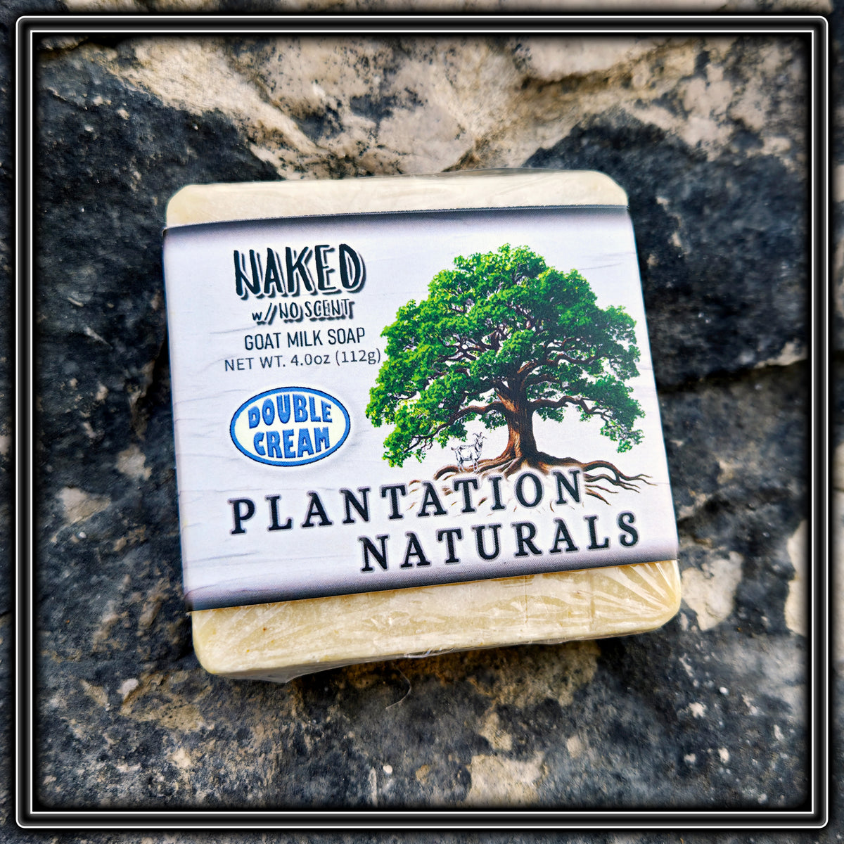 NAKED w/ No Scent Goat Milk Soap Bar