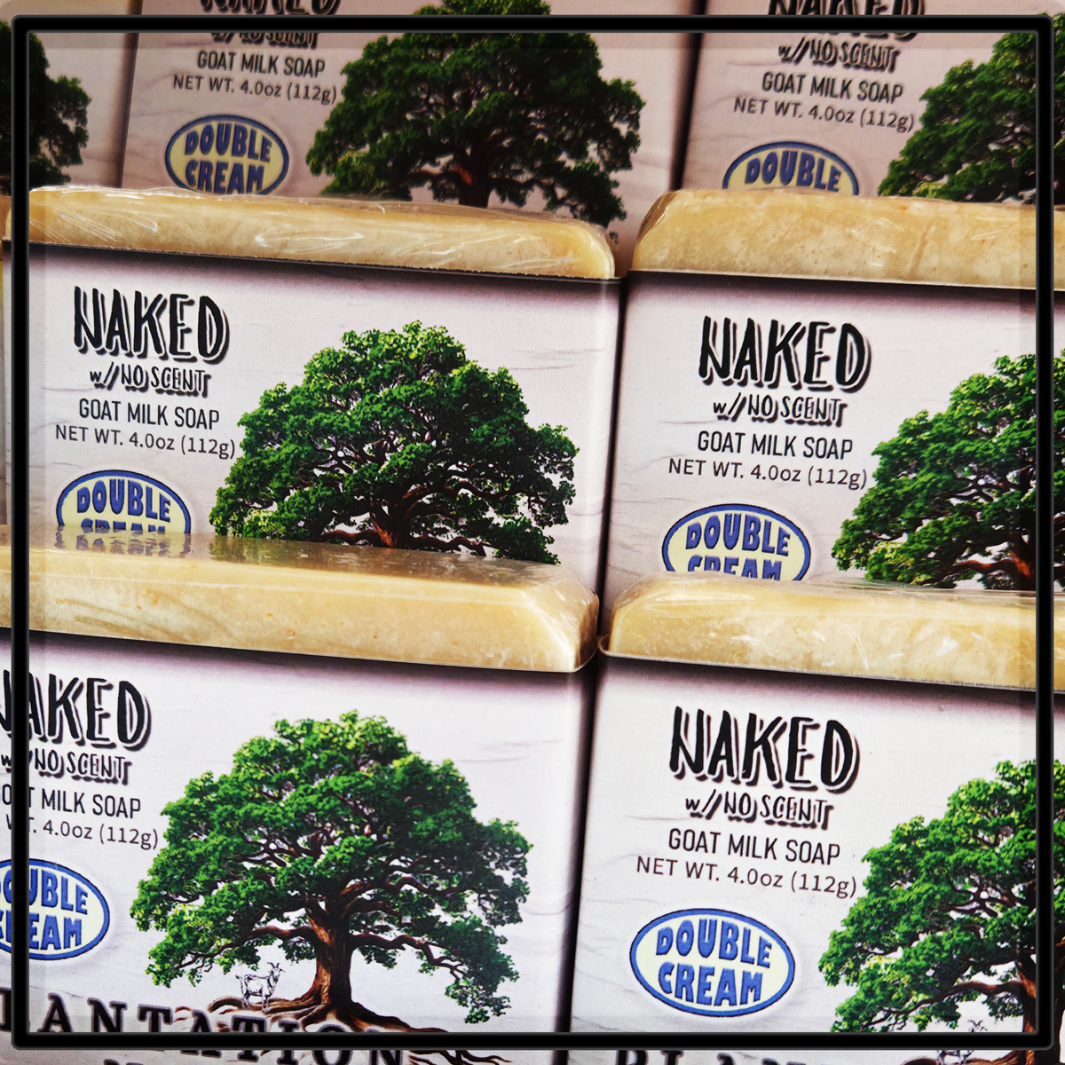 NAKED w/ No Scent Goat Milk Soap Bar
