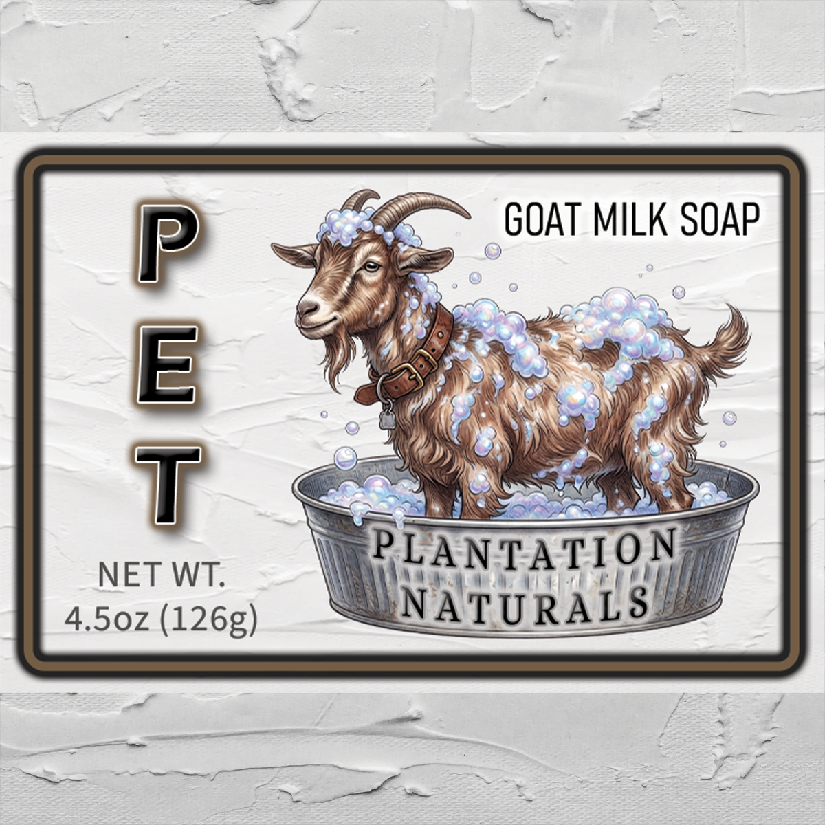 PET - Goat Milk Soap for Animals